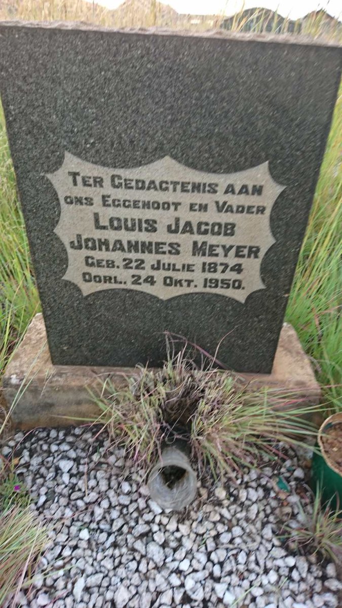 MEYER Louis Jacob Johannes 1874-1950
