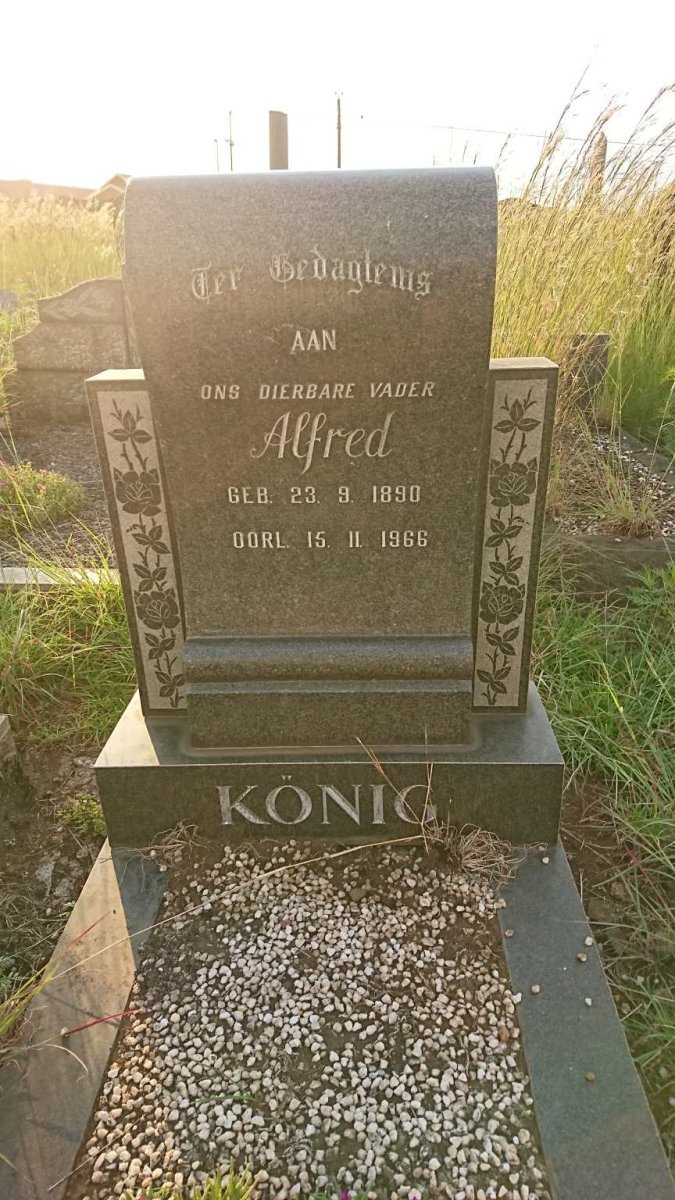KÖNIG Alfred 1890-1966