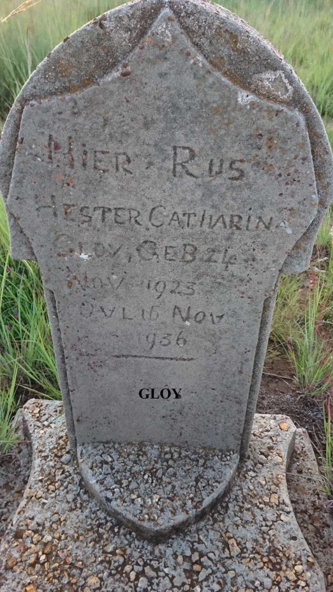 GLOY Hester Catharina 1923-1936
