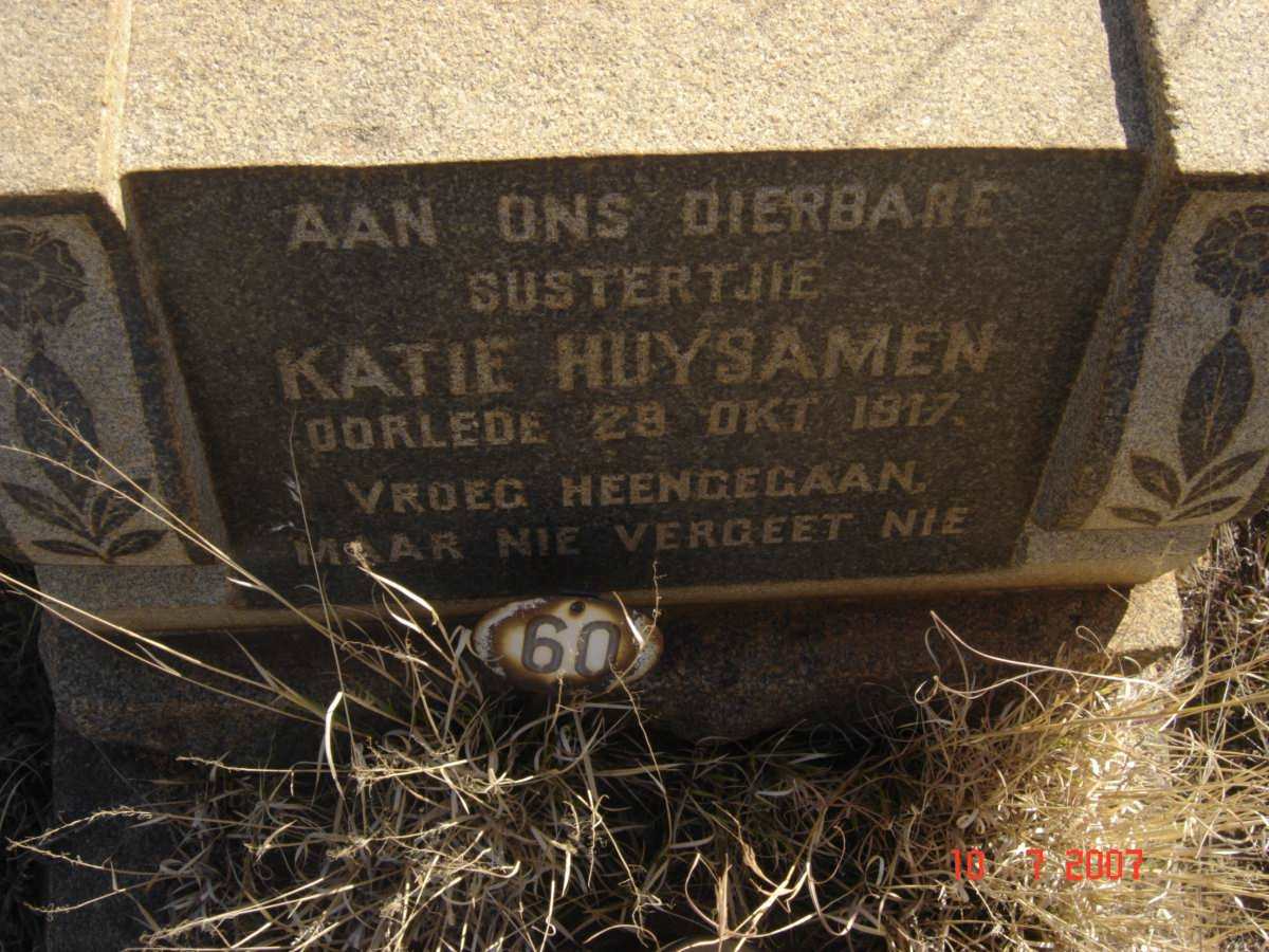 HUYSAMEN Katie -1917