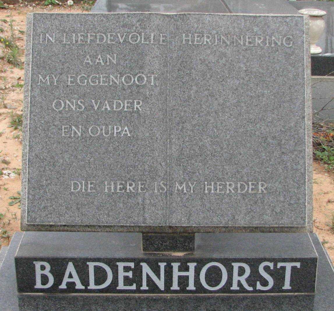 BADENHORST