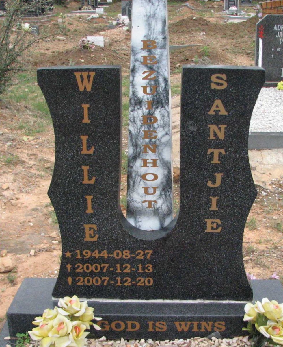 BEZUIDENHOUT Willie 1944-2007 &amp; Santjie