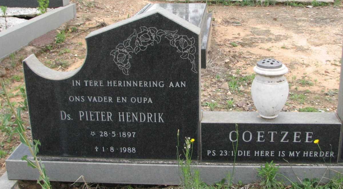 COETZEE Pieter Hendrik 1897-1988 &amp; Christina Aletta DE VILLIERS 1903-1983
