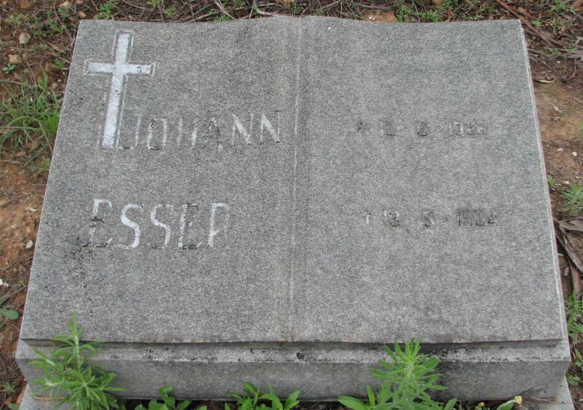 ESSER Johann 1938-1984