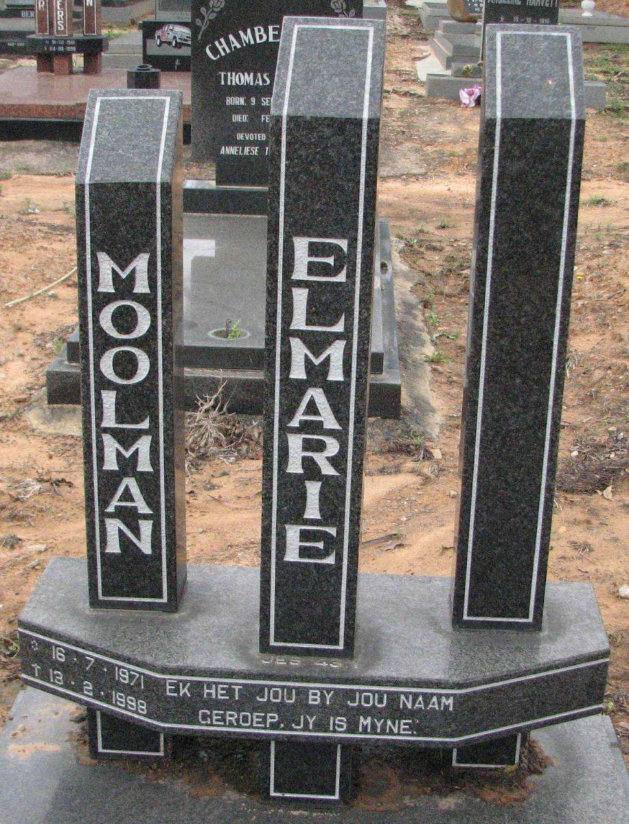 MOOLMAN Elmarie 1971-1998