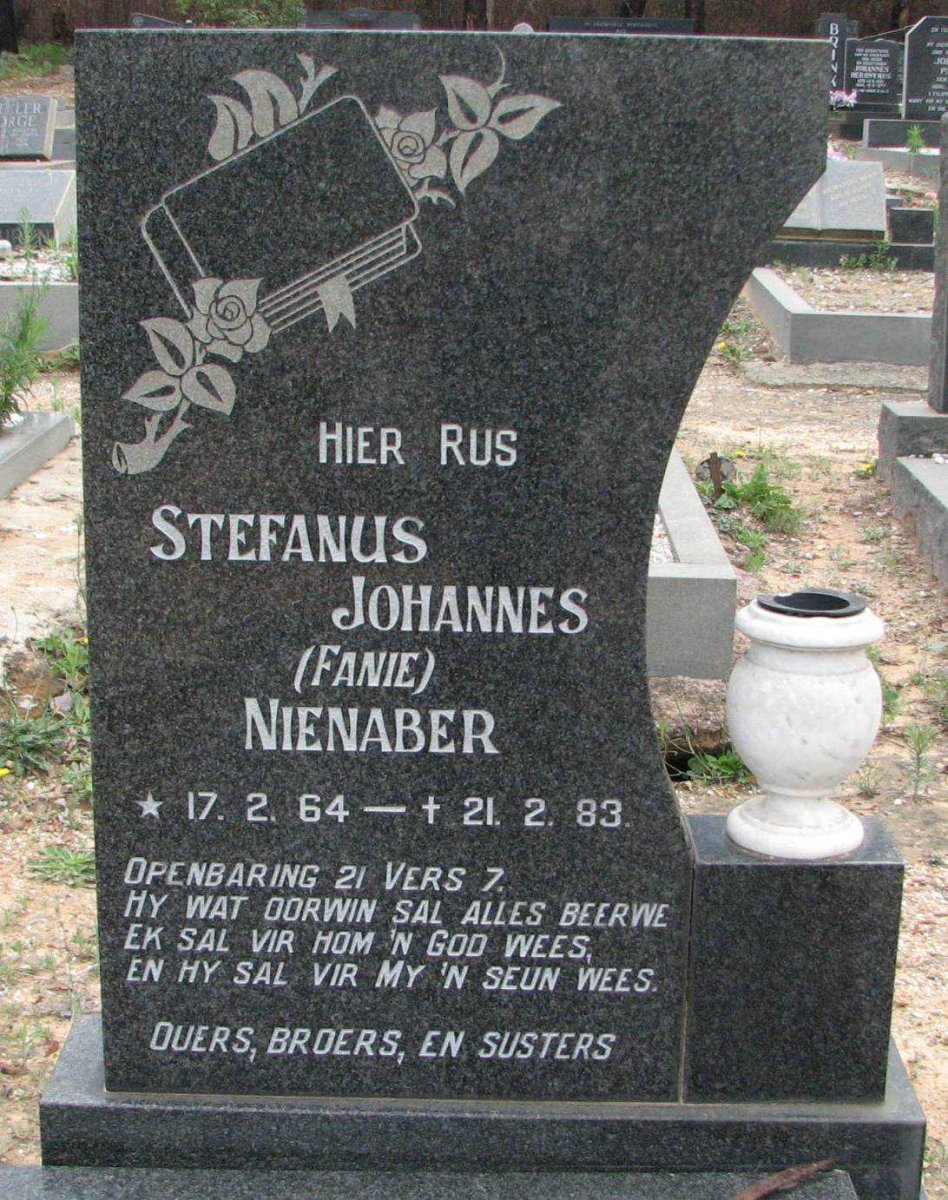 NIENABER Stefanus Johannes 1964-1983