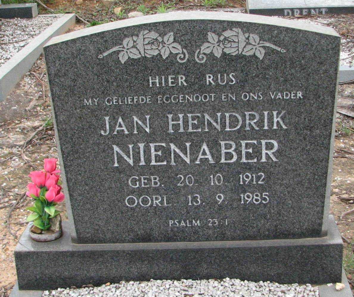 NIENABER Jan Hendrik 1912-1985