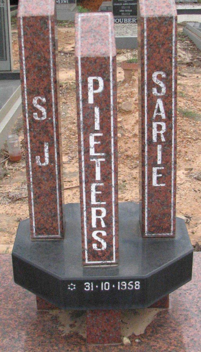 PIETERS S.J. 1958-