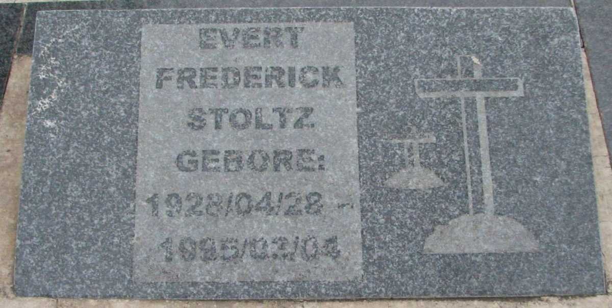 STOLTZ Evert Frederick 1928-1995