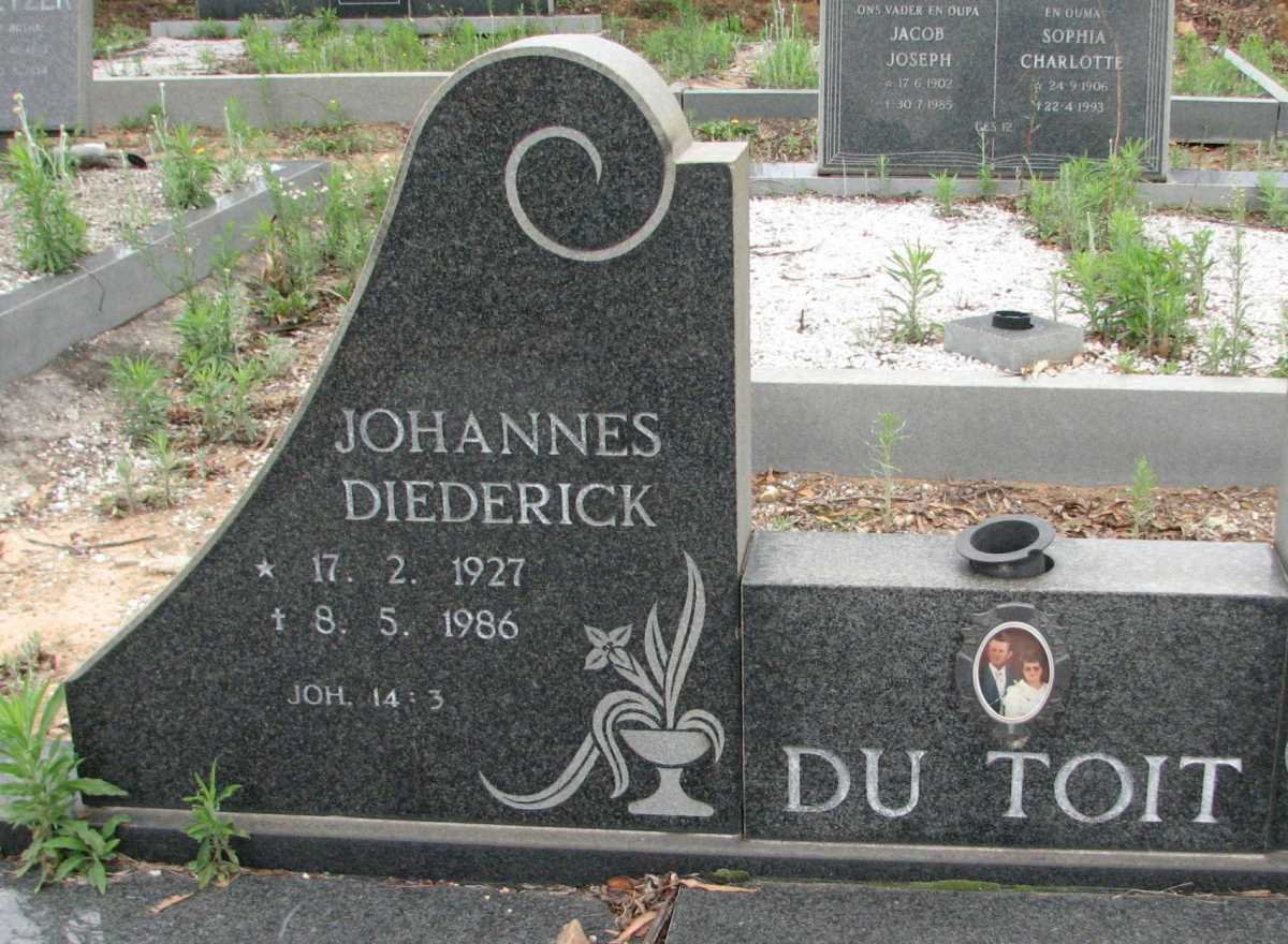TOIT Johannes Diederick, du 1927-1986
