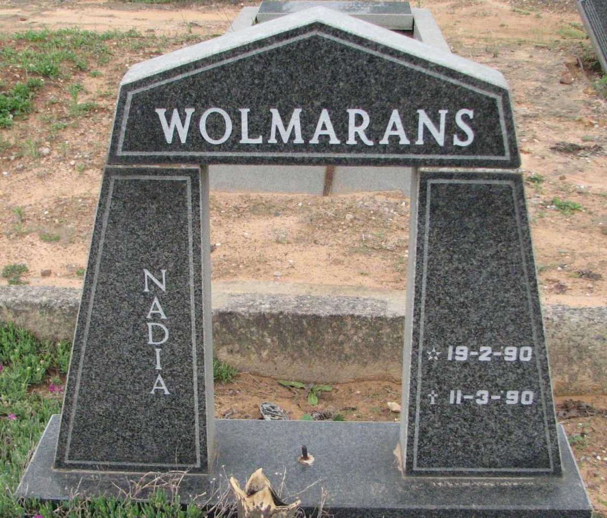 WOLMARANS Nadia 1990-1990