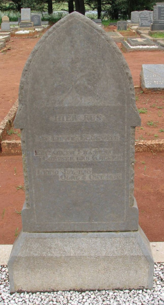 COETSER Elizabeth Fransina nee KRUGER 1870-1940