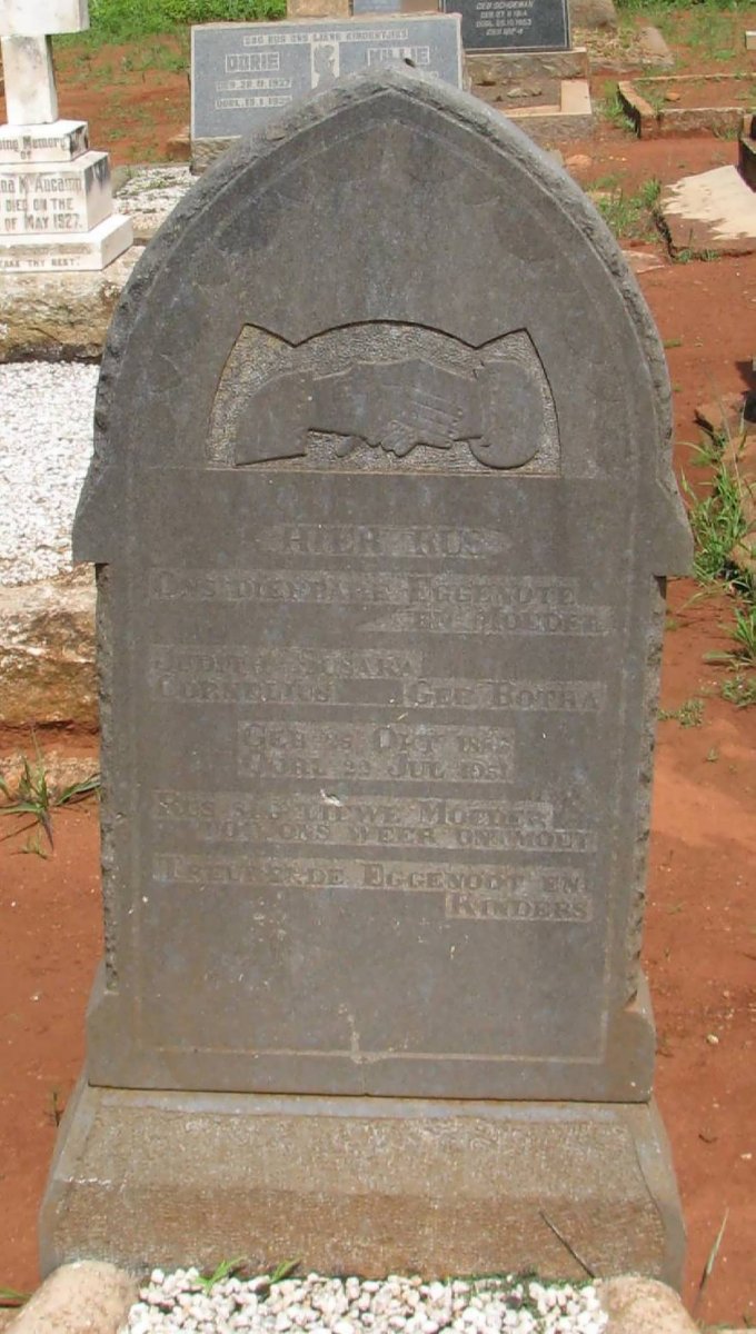 CORNELIUS Judith Susara nee BOTHA 1886-1951