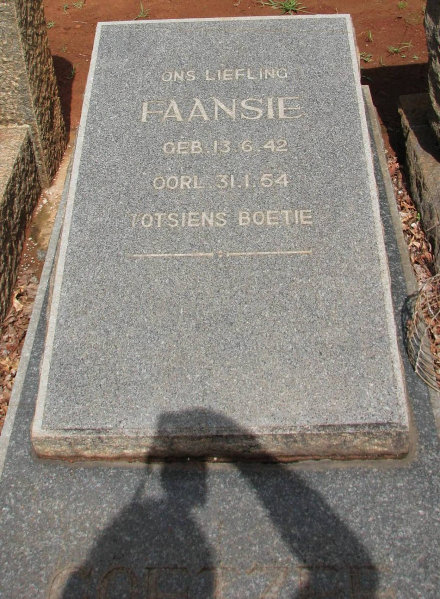 COETZEE Faansie 1942-1954