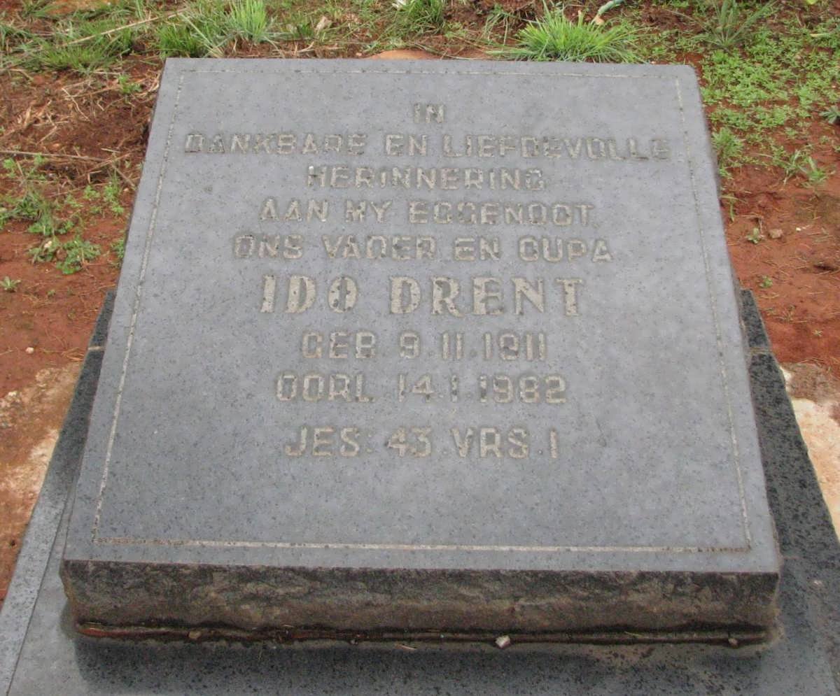 DRENT Ido 1911-1982