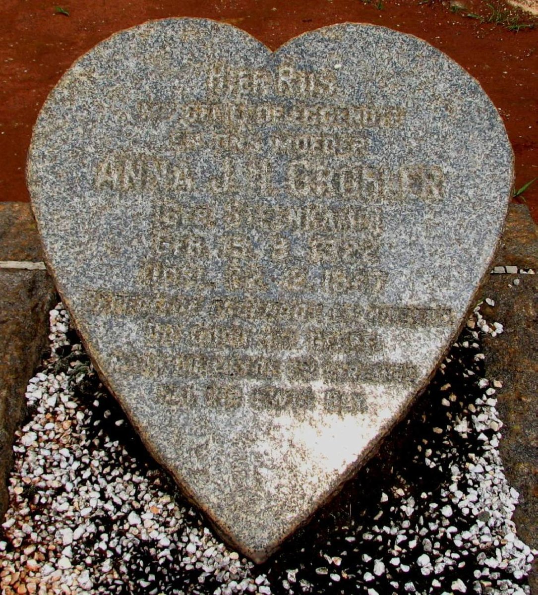 GROBLER Anna J.H. nee STEENKAMP 1922-1947
