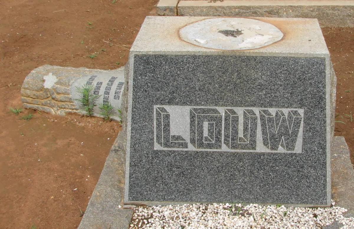 LOUW Phillippus Jacobus 1941-1957