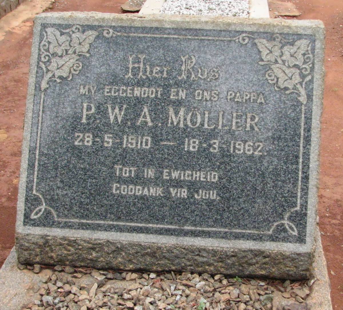 MÖLLER P.W.A. 1910-1962
