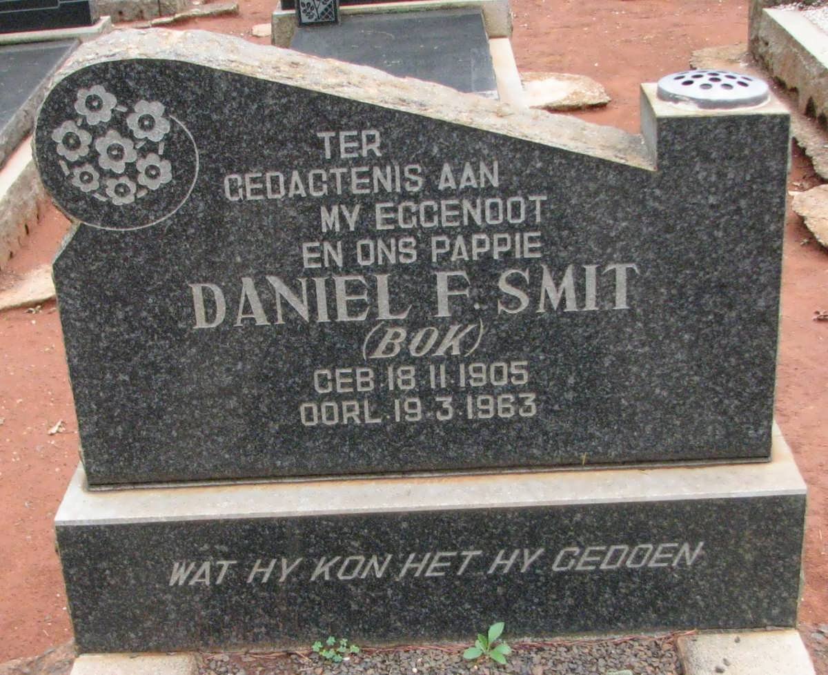 SMIT Daniel F. 1905-1963