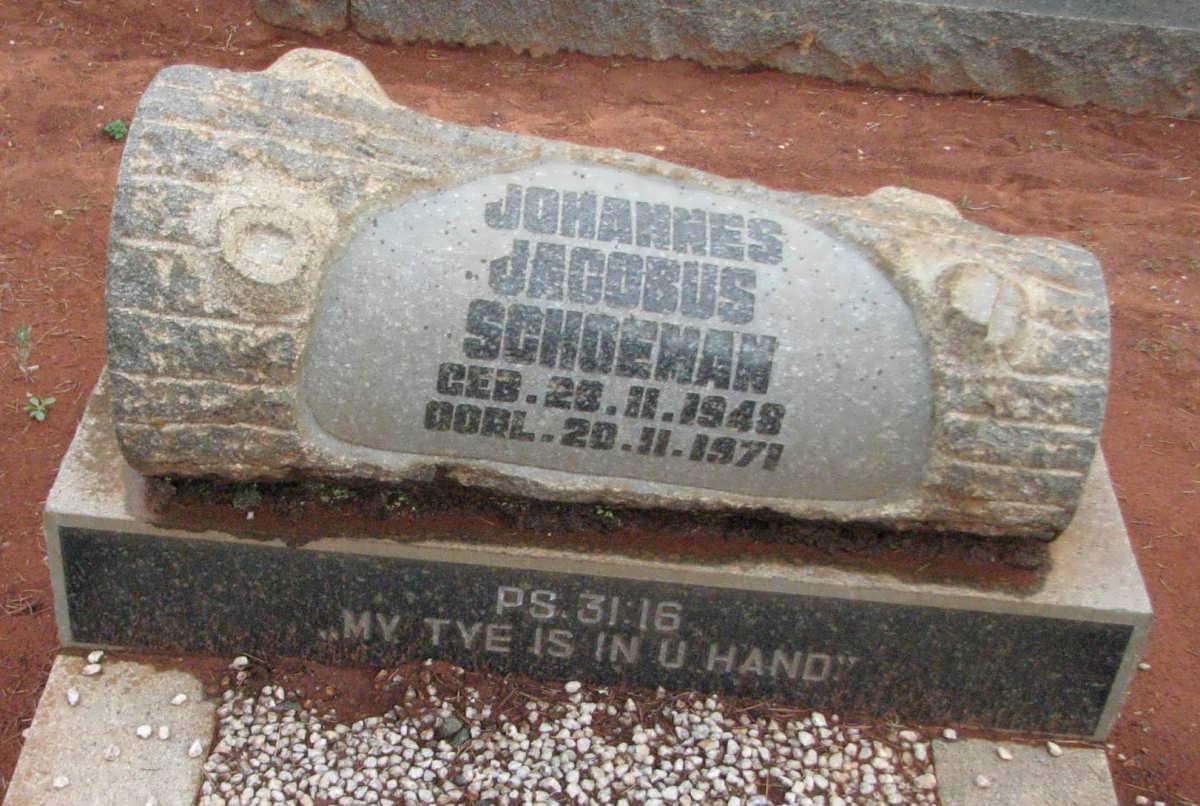 SCHOEMAN Johannes Jacobus 1948-1971