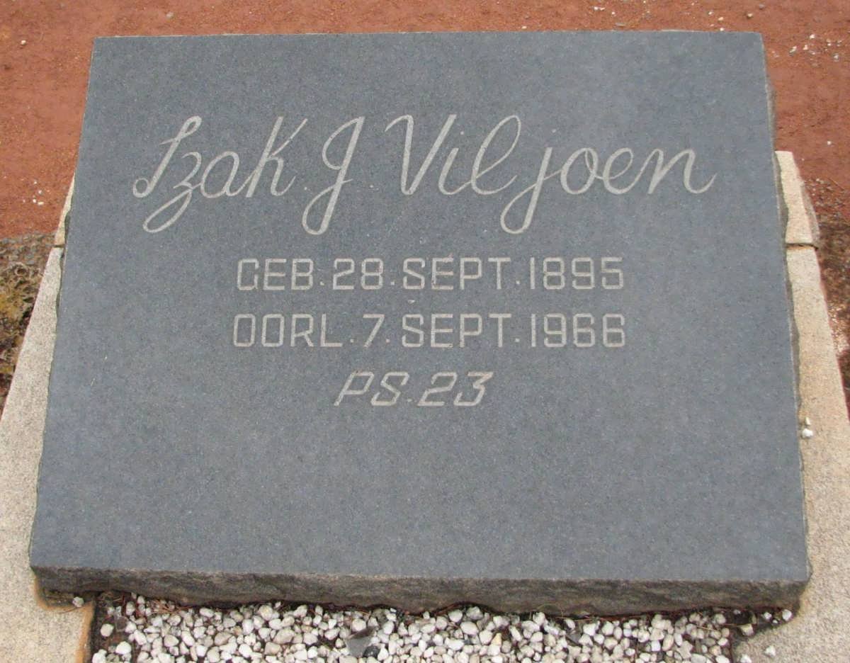 VILJOEN Izak J. 1895-1966