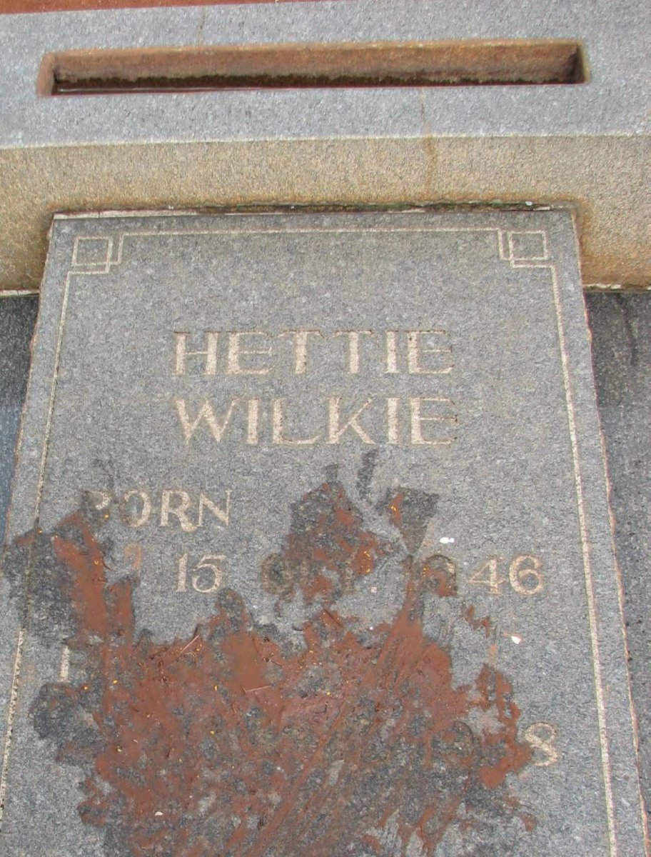 WILKIE Hettie 1946-19?8