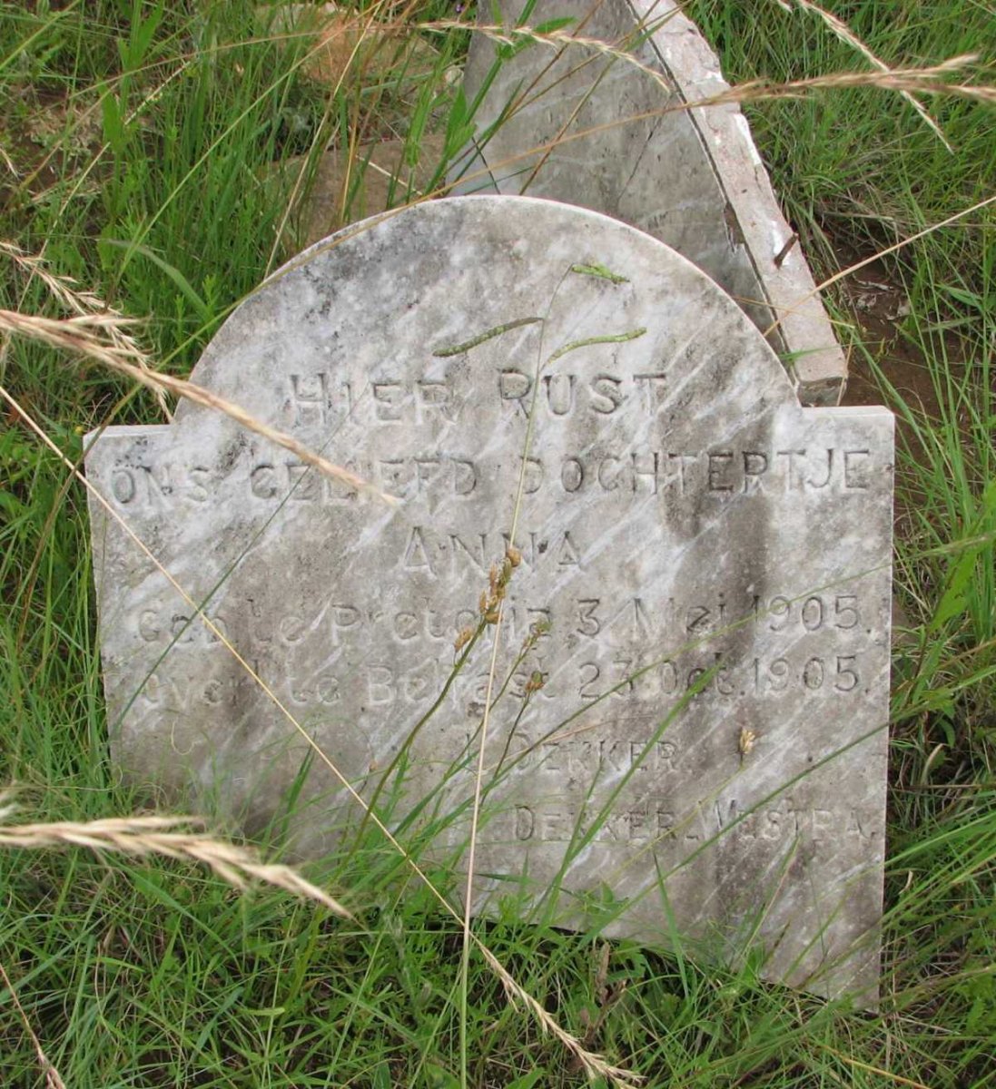 DEKKER Anna 1905-1905 