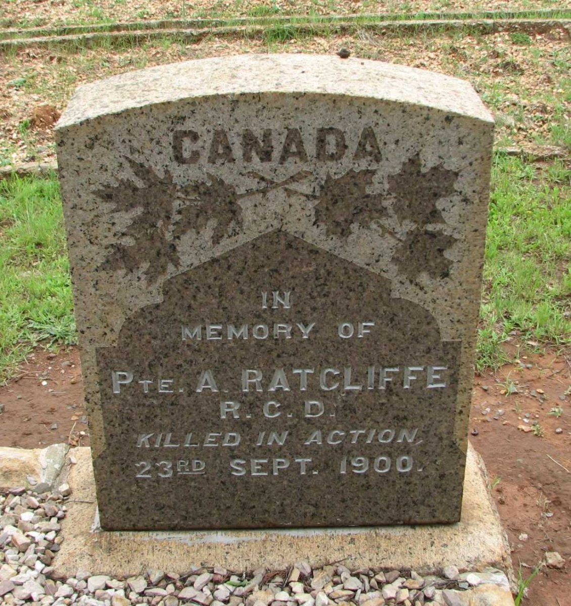 RATCLIFFE A. -1900