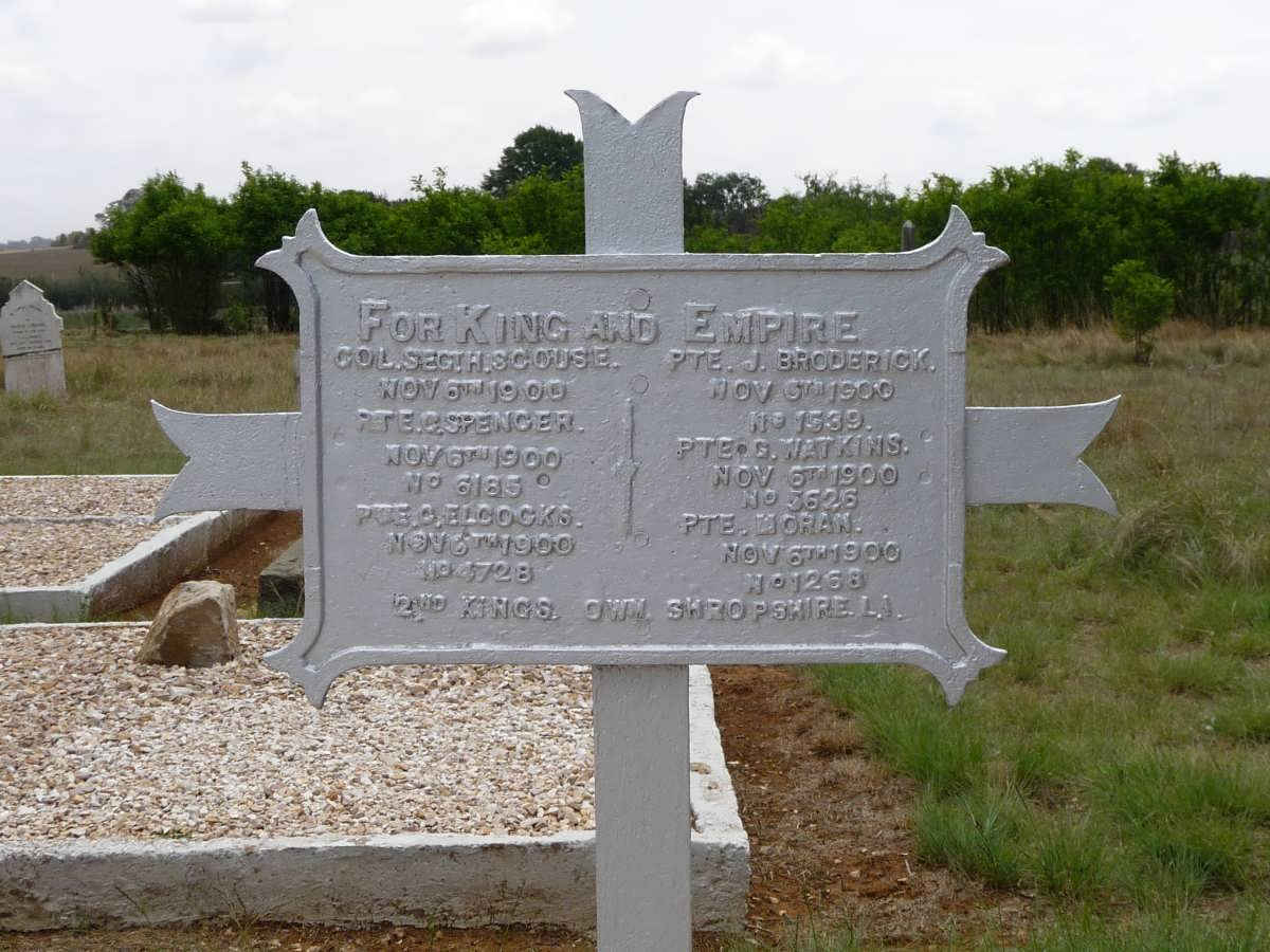 7. Memorial plaque - 2nd. Kings own Shropshire - 1900