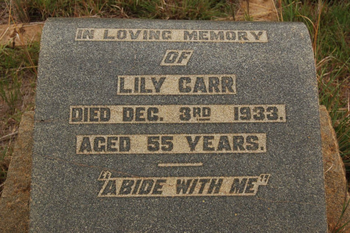 CARR Lily -1933
