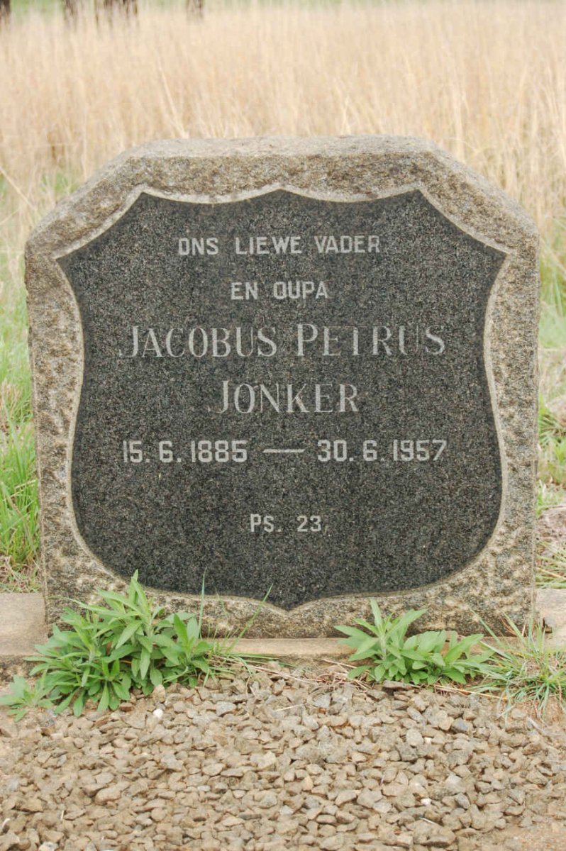 JONKER Jacobus Petrus 1885-1957