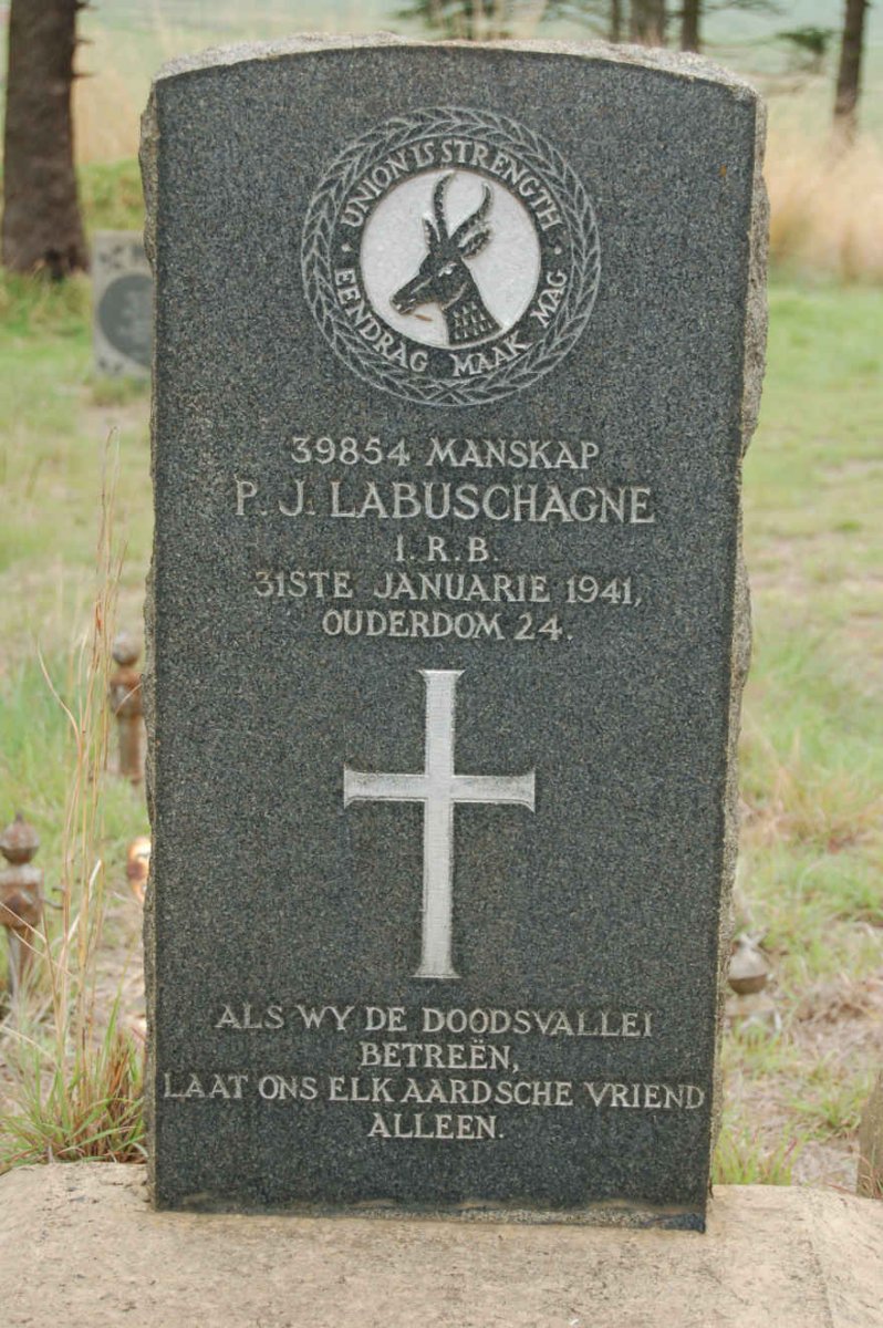 LABUSCHAGNE P.J. -1941