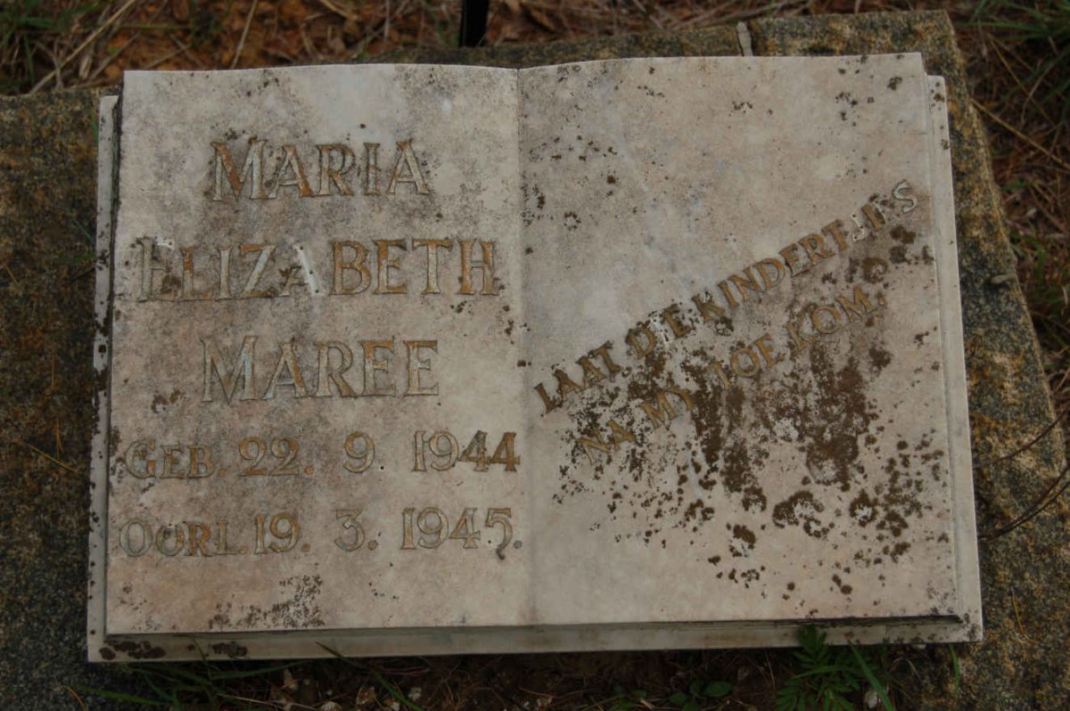 MAREE Maria Elizabeth 1944-1945