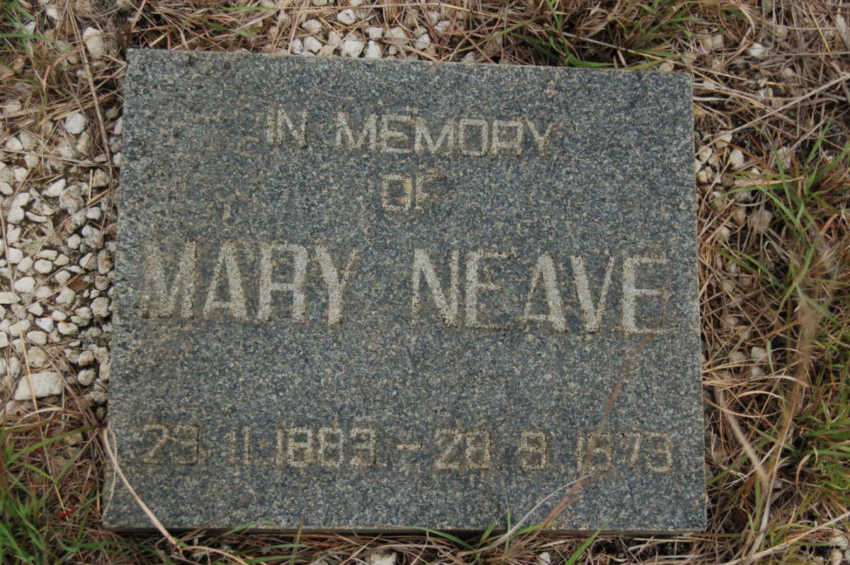 NEAVE Mary 1883-1973