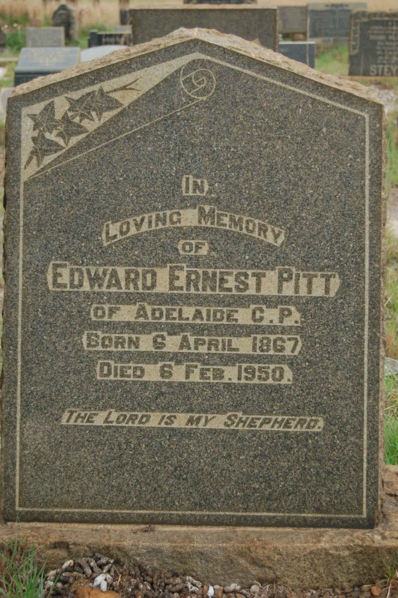PITT Edward Ernest 1867-1950