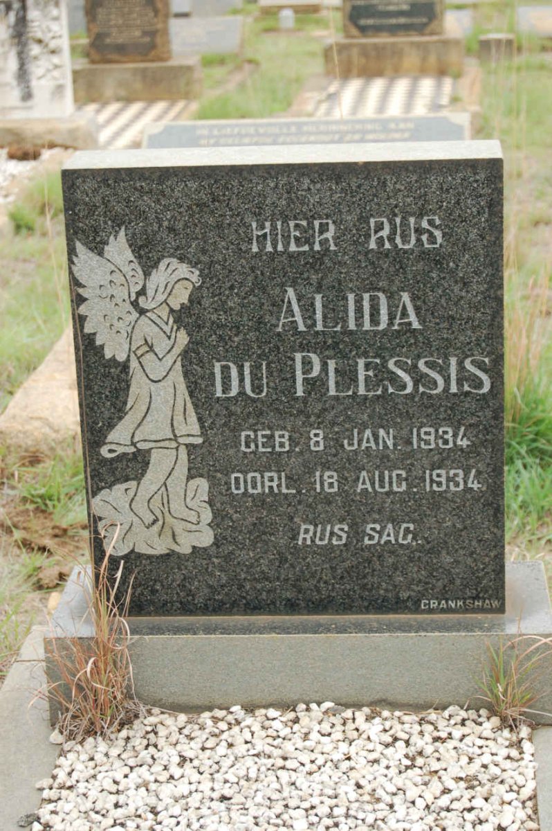 PLESSIS Alida, du 1934-1934