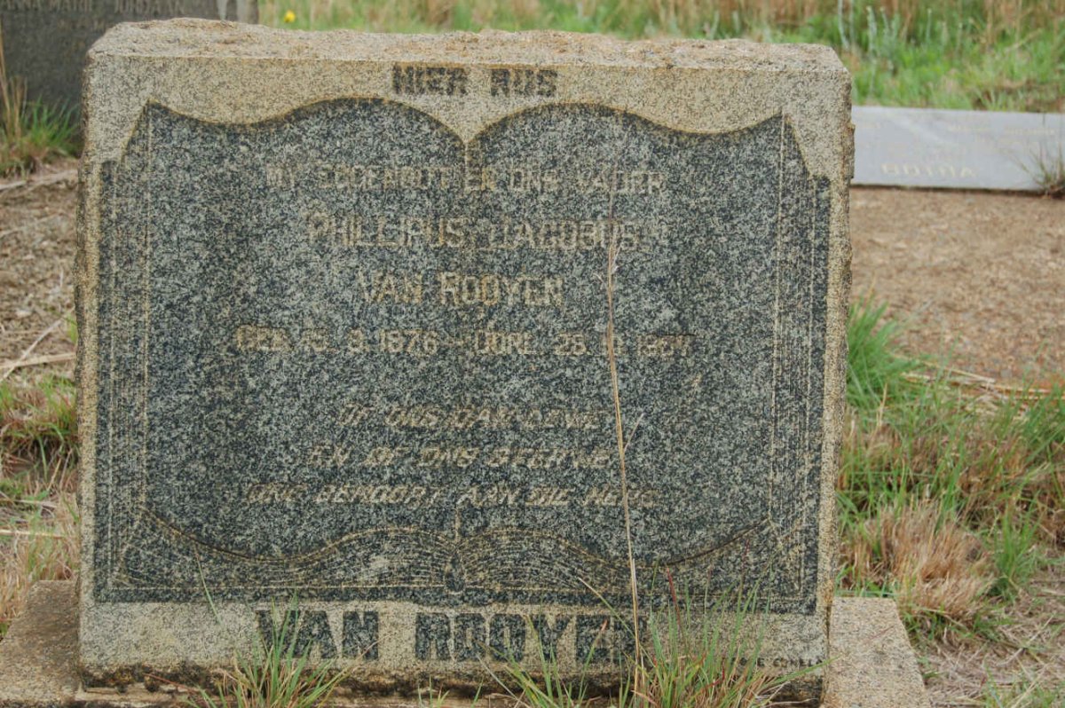 ROOYEN Phillipus Jacobus, van 1876-1957