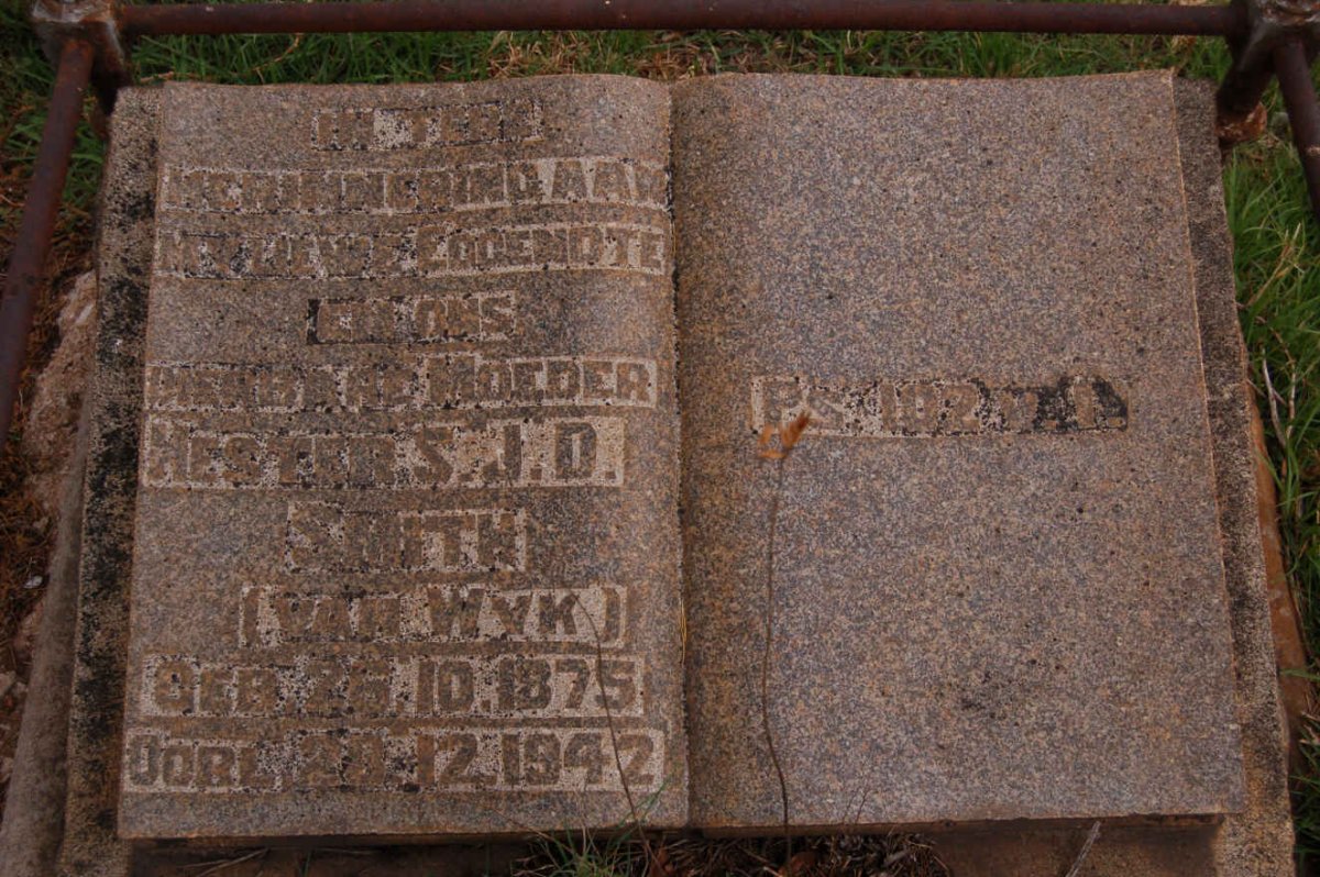 SMITH Hester S.J.D. nee VAN WYK 1875-1942