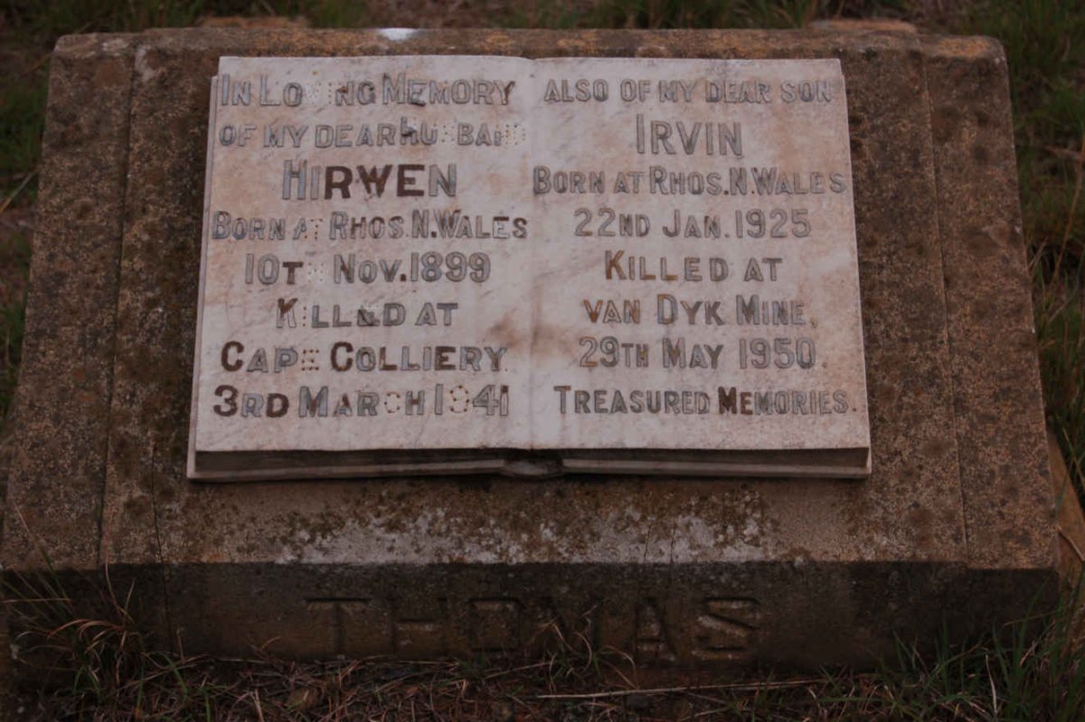 THOMAS Herwin 1899-1941 :: THOMAS Irvin 1925-1950