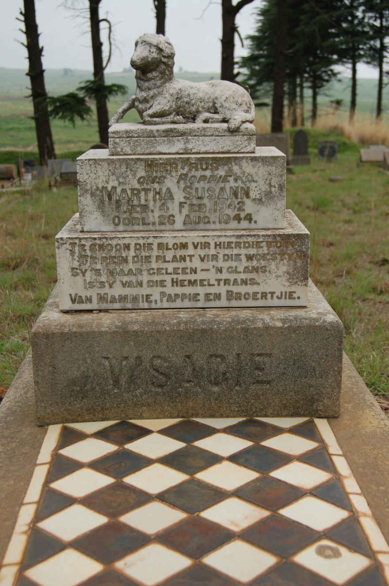VISAGIE Martha Susanna 1942-1944