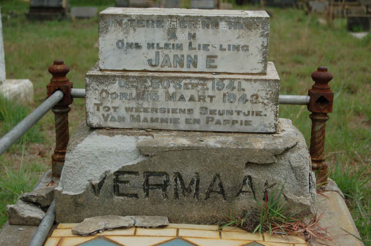 VERMAAK Jannie 1941-1943