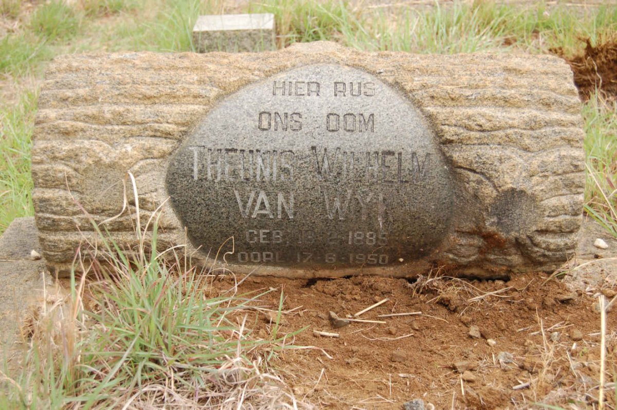 WYK Theunis Wilhelm, van 1885-1950