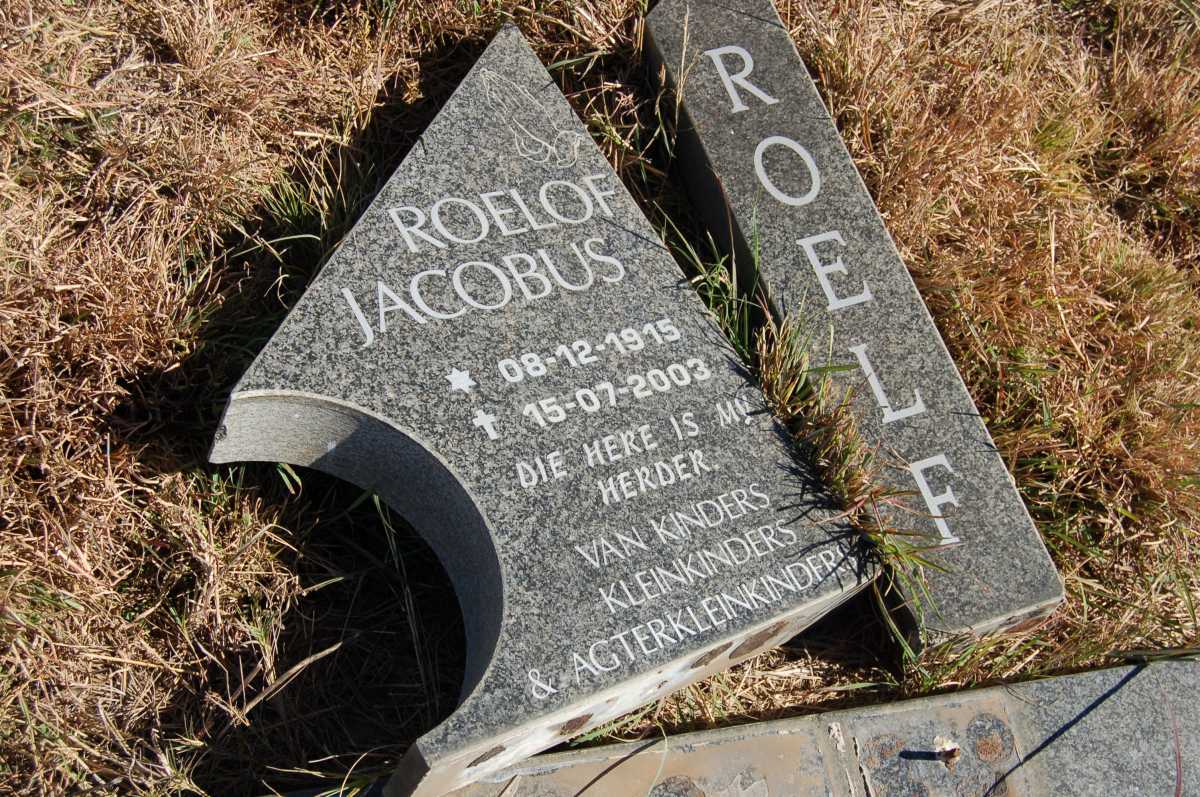 BURGER  Roelof Jacobus 1915-2003
