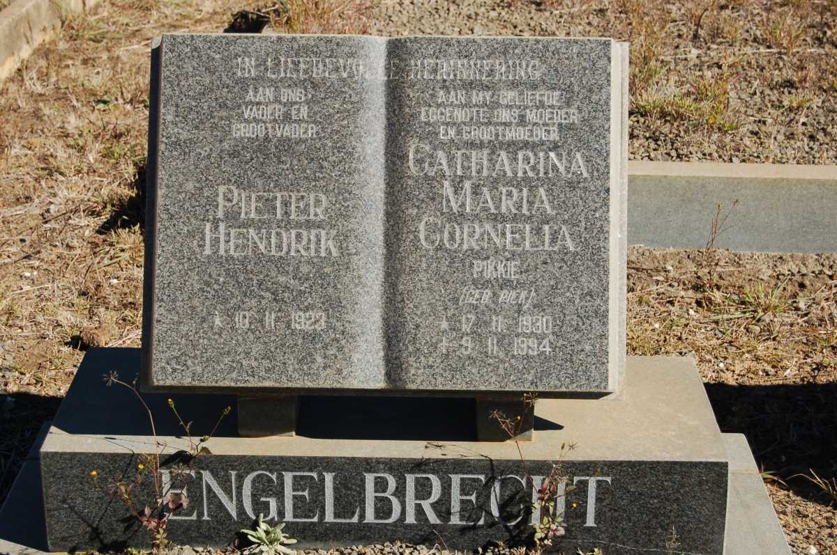 ENGELBRECHT Pieter Hendrik 1923- &amp; Catharina Maria Cornelia PIEK  1930-1994