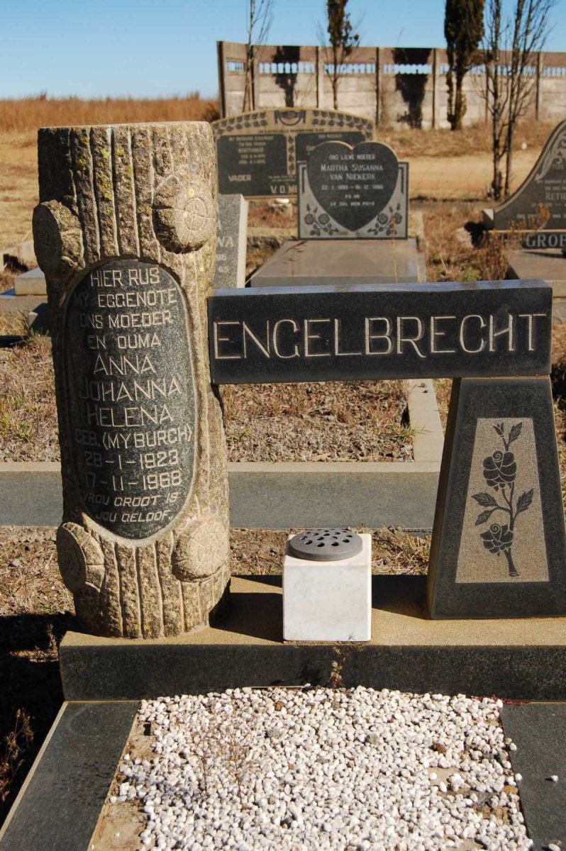 ENGELBRECHT Anna Johanna Helena nee MYBURGH 1923-1968