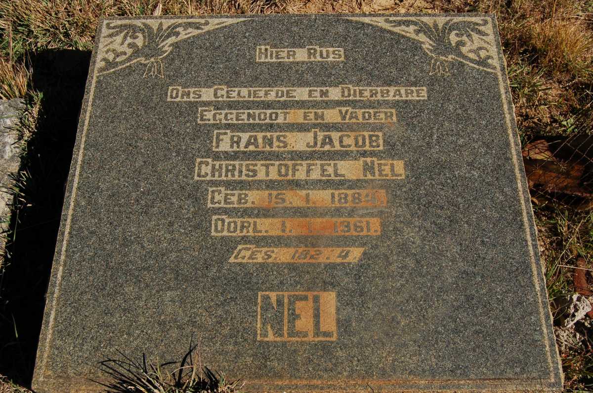 NEL Frans Jacob Christoffel 1884-1961