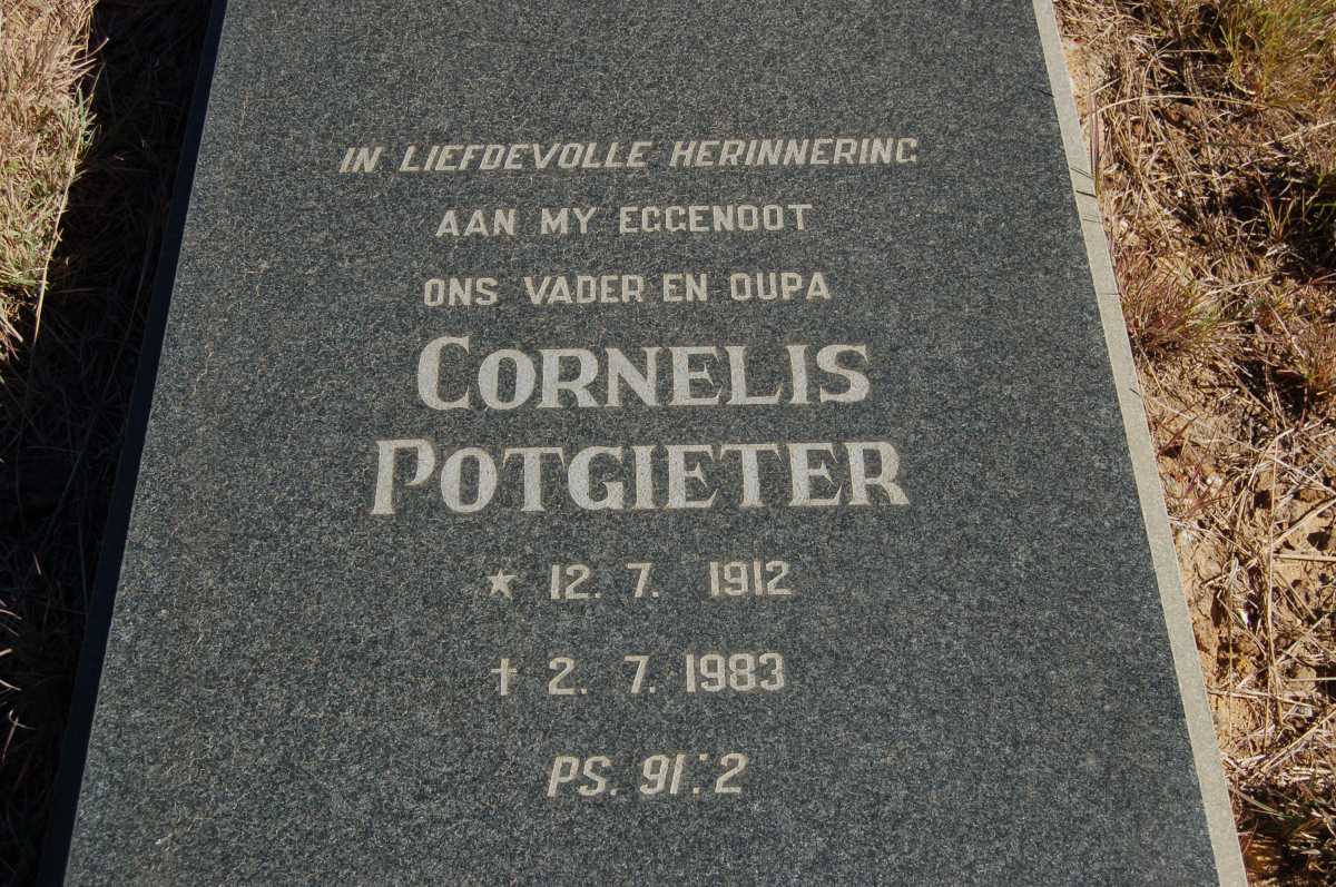 POTGIETER Cornelis 1912-1983
