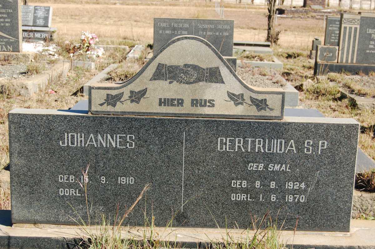 RYKE Johannes, de 1910- &amp; Getruida S.P. 1924-1970