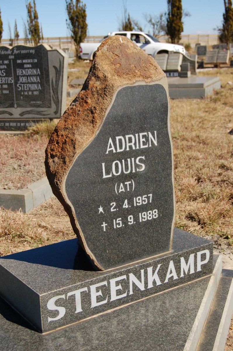 STEENKAMP Adrien Louis 1957-1988