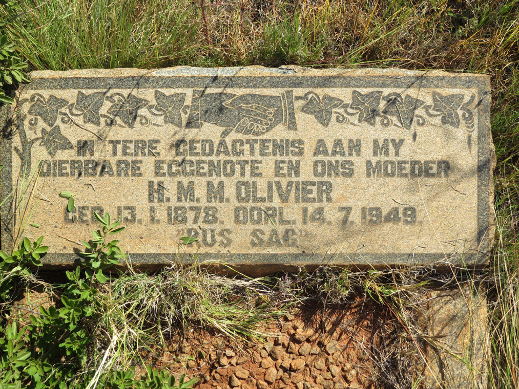 OLIVIER H.M.M. 1878-1949